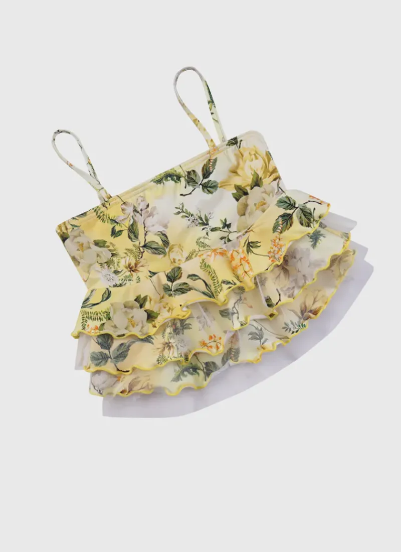 Aqua Blu Sets^Tiered Frill Bikini Set Holly