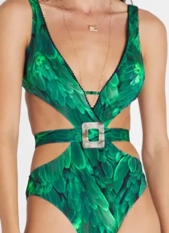 Aqua Blu One Pieces^Daniela One Piece Hummingbird