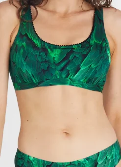 Aqua Blu Tops^Lucy Bikini Top Hummingbird