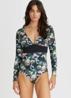 Aqua Blu One Pieces^Kerrie One Piece Lisanthus