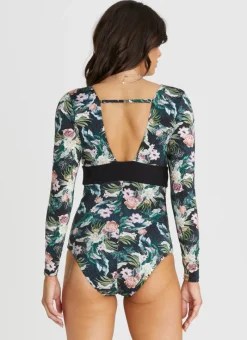 Aqua Blu One Pieces^Kerrie One Piece Lisanthus