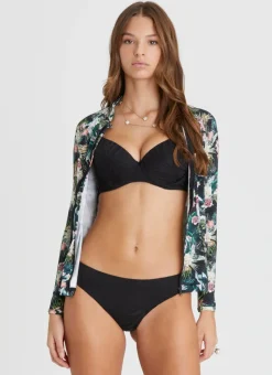 Aqua Blu Rash Guards|Tops^Lyla Rash Guard Lisanthus