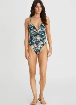 Aqua Blu One Pieces^Michelle One Piece Lisanthus