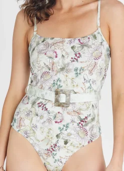 Aqua Blu One Pieces^Hannah One Piece Lotus