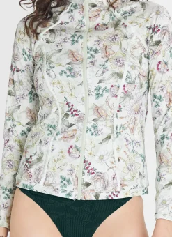 Aqua Blu Rash Guards|Tops^Hayley Rash Guard Lotus