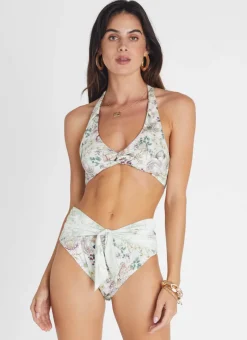 Aqua Blu Bottoms^Margot High Waist Pant Lotus