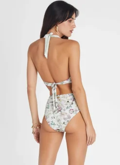 Aqua Blu Bottoms^Margot High Waist Pant Lotus