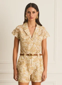 Aqua Blu Tops^Christine Shirt Luminary