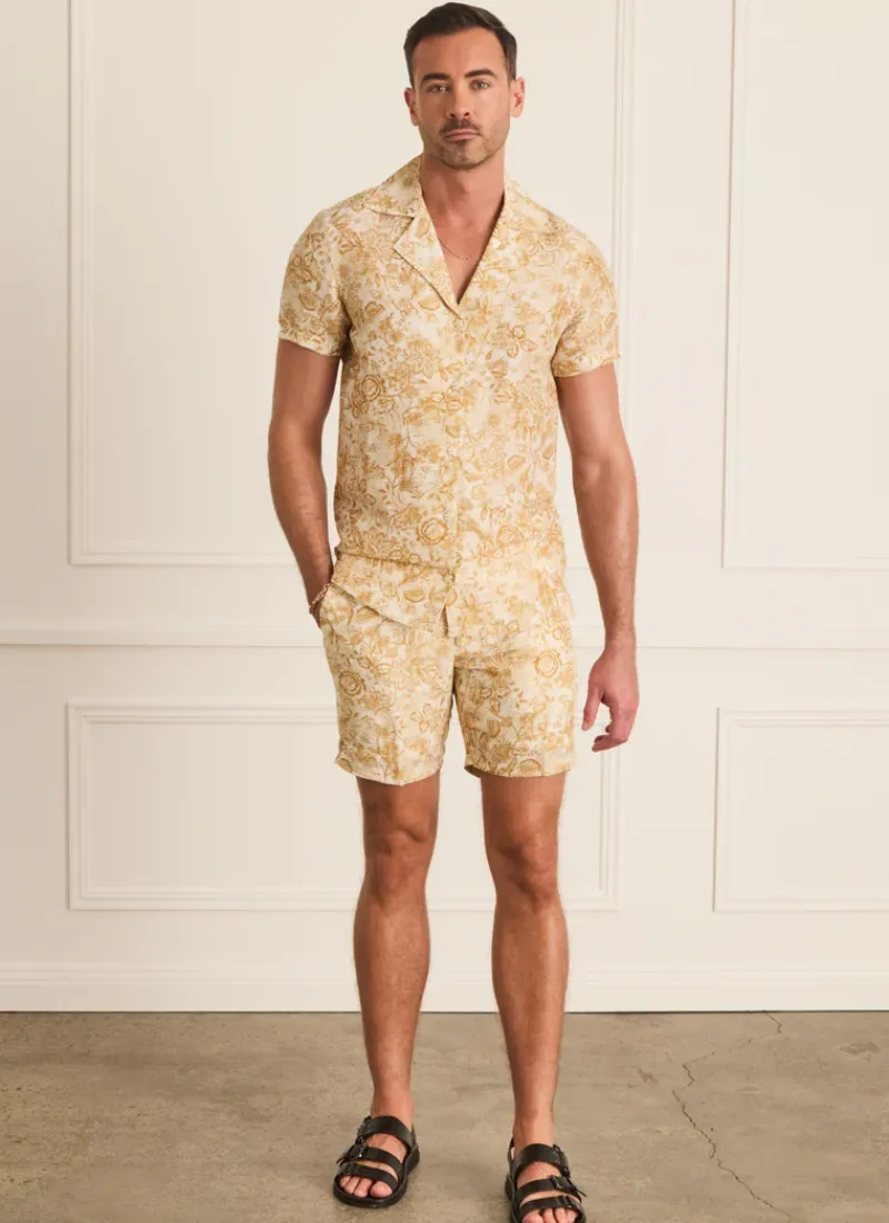 Aqua Blu Bottoms|Bottoms^Louis Shorts Luminary