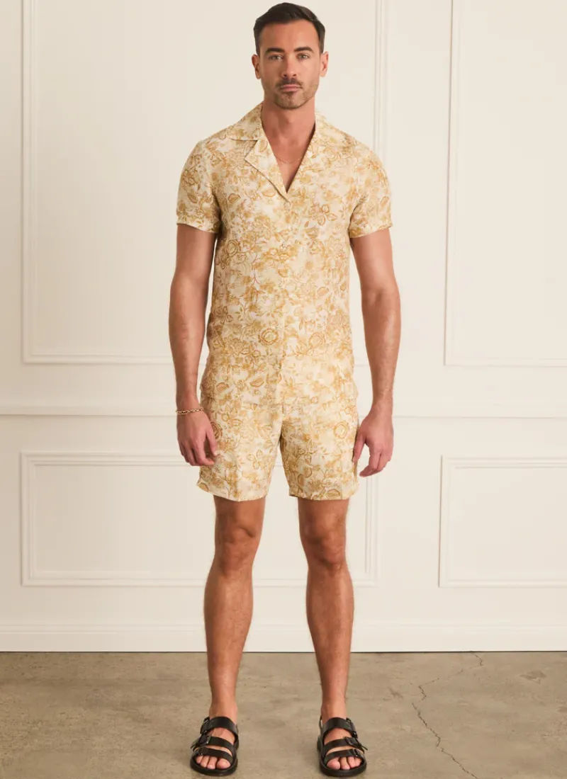 Aqua Blu Bottoms|Bottoms^Louis Shorts Luminary