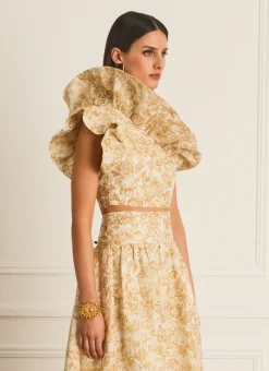 Aqua Blu Tops^Sophia Corset (SAMPLE) Luminary