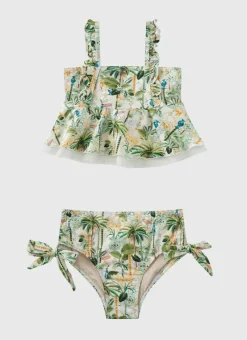Aqua Blu Shop Juniors (3-7)|Sets^Frill Bikini Set Madagascar