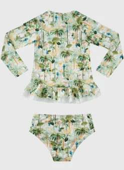 Aqua Blu Shop Juniors (3-7)|Rashies^Long Sleeve Rash Vest Set Madagascar