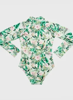 Aqua Blu Shop Teens (8-16)|One Pieces^Long Sleeve One Piece Marabou