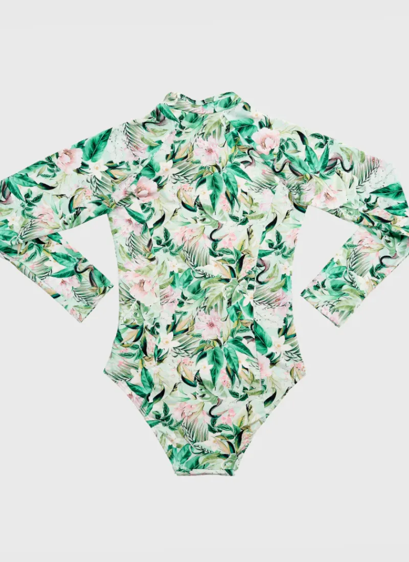 Aqua Blu Shop Teens (8-16)|One Pieces^Long Sleeve One Piece Marabou