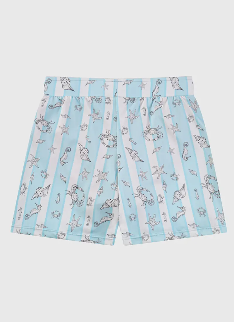 Aqua Blu Shop Teens (8-16)|Bottoms^Lycra Swim Shorts Mariner