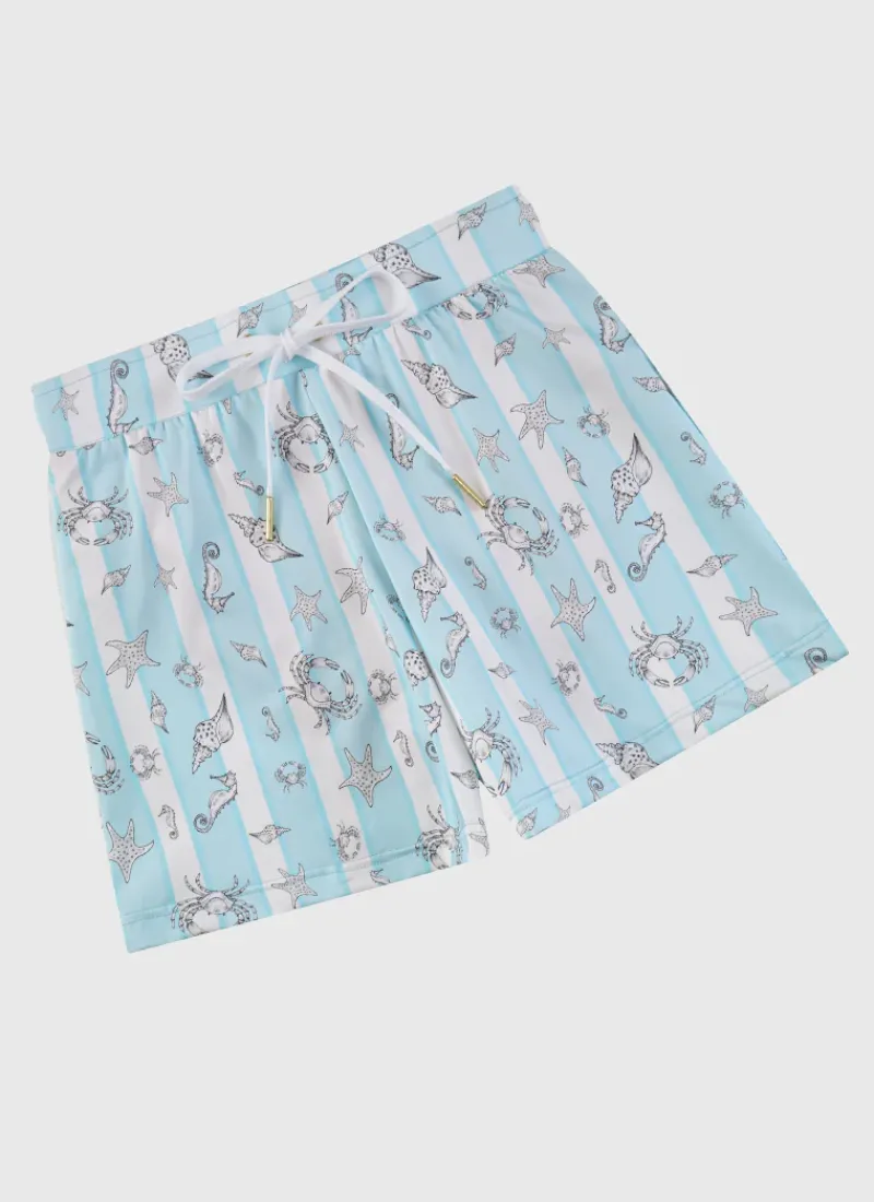 Aqua Blu Shop Teens (8-16)|Bottoms^Lycra Swim Shorts Mariner