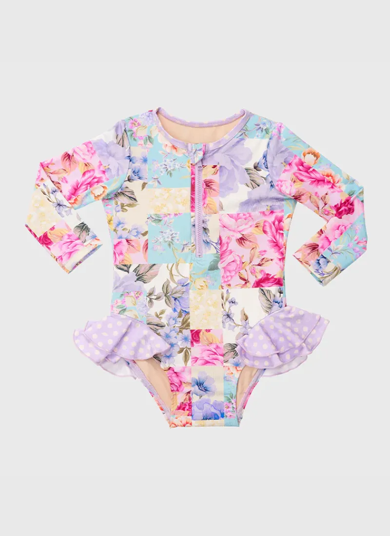 Aqua Blu Shop Infants (00-2)|One Pieces^Long Sleeve One Piece Meadow