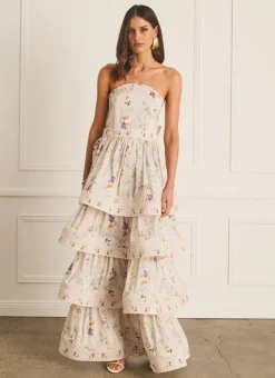 Aqua Blu Dresses^Heidi Dress Moonflower