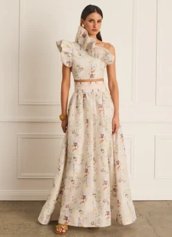 Aqua Blu Skirts|Bottoms^Zandra Skirt Moonflower