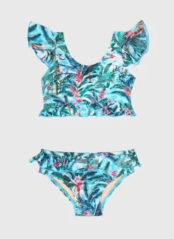 Aqua Blu Shop Juniors (3-7)^Frill Bikini Set Muse