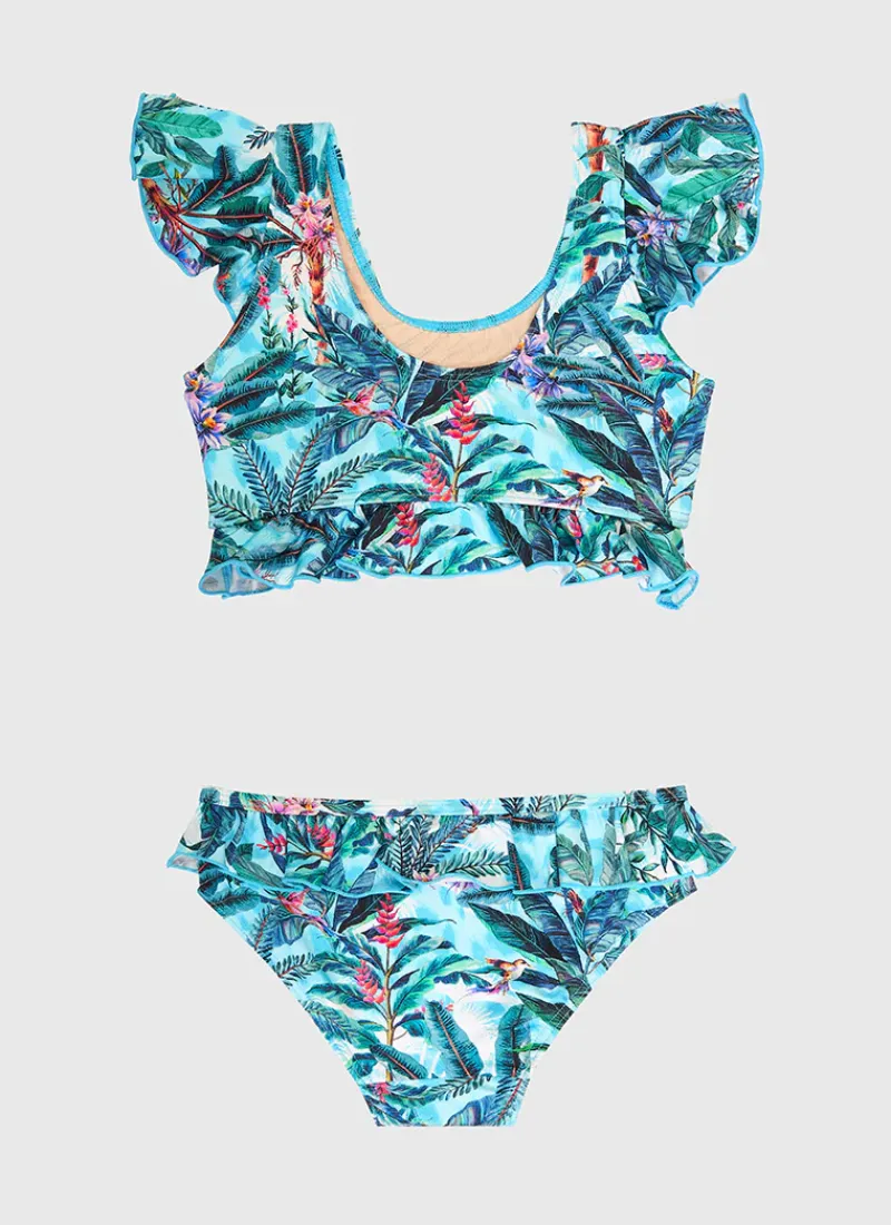 Aqua Blu Shop Juniors (3-7)^Frill Bikini Set Muse