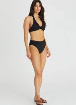 Aqua Blu Tops^Elleni Bikini Top Nero