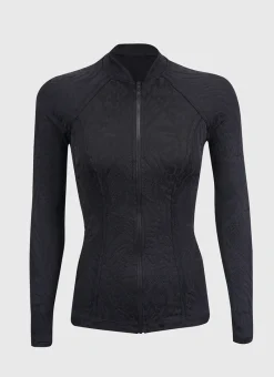 Aqua Blu Tops|Rash Guards^Lyla Rash Guard (SAMPLE) Nero