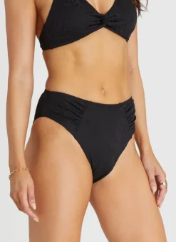 Aqua Blu Bottoms^Penelope High Waist Pant Nero