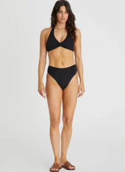 Aqua Blu Bottoms^Penelope High Waist Pant Nero