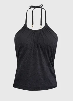 Aqua Blu Singlet Tankini|Tops^Remi Tankini Nero