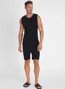 Aqua Blu Tops|Tops^Noir Tank