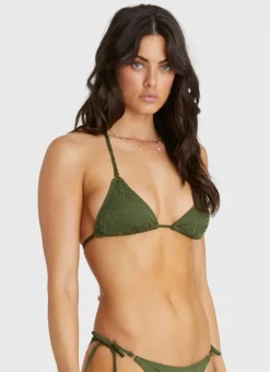 Aqua Blu Tops^Aurora Triangle Olive