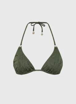 Aqua Blu Tops^Aurora Triangle Olive