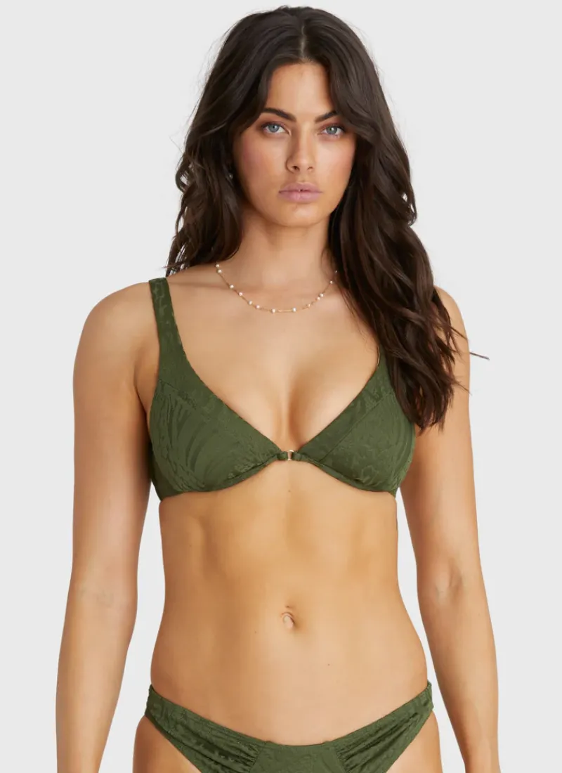 Aqua Blu Tops^Linda Bikini Top (SAMPLE) Olive