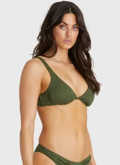 Aqua Blu Tops^Linda Bikini Top (SAMPLE) Olive
