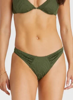 Aqua Blu Bottoms^Mila Cheeky Pant Olive