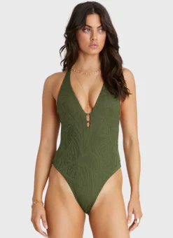 Aqua Blu One Pieces^Sienna One Piece Olive