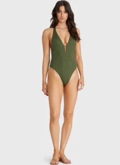 Aqua Blu One Pieces^Sienna One Piece Olive