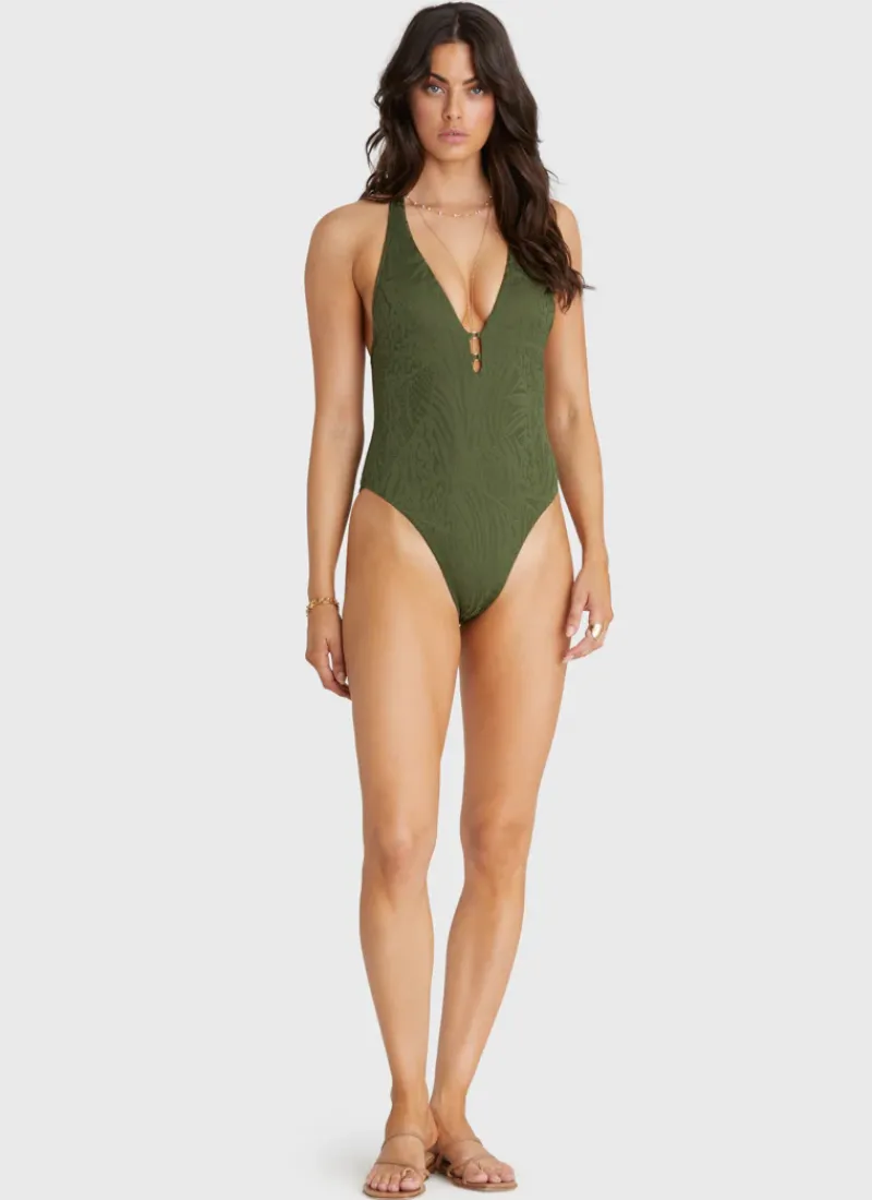 Aqua Blu One Pieces^Sienna One Piece Olive