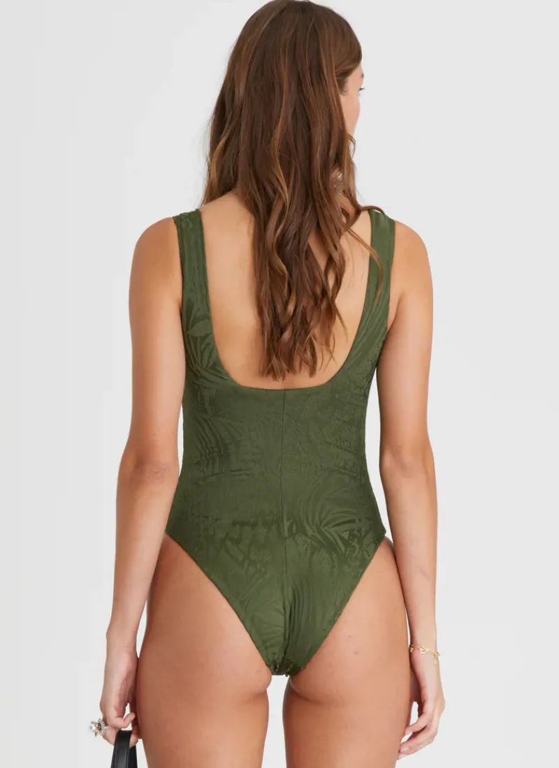 Aqua Blu One Pieces^Vero DD/E Cup One Piece Olive