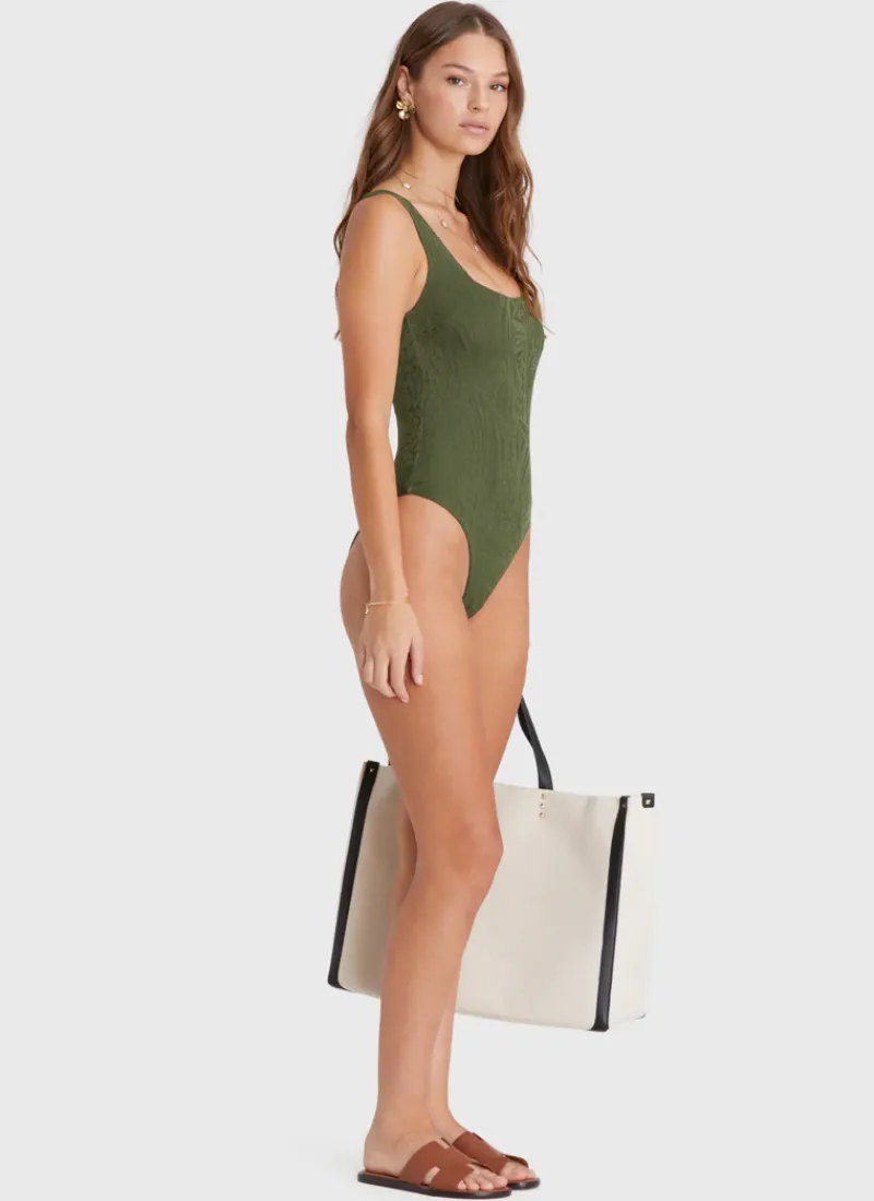 Aqua Blu One Pieces^Vero DD/E Cup One Piece Olive