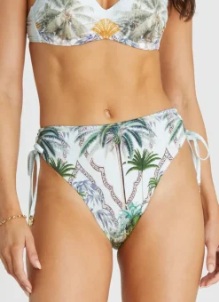 Aqua Blu Bottoms^Emery High Waist Pant Palmilla