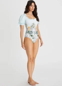 Aqua Blu One Pieces^Joanna One Piece Palmilla