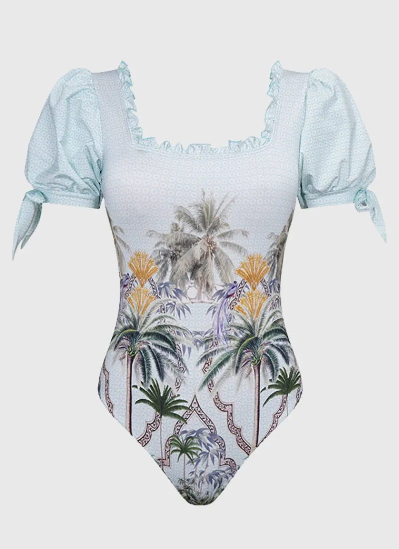 Aqua Blu One Pieces^Joanna One Piece Palmilla
