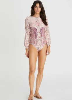 Aqua Blu One Pieces^Genevieve One Piece Periwinkle