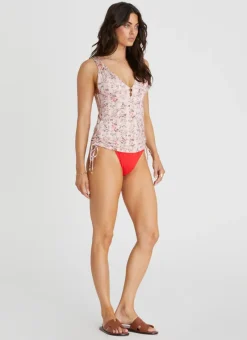 Aqua Blu Singlet Tankini|Tops^Katie Tankini Periwinkle