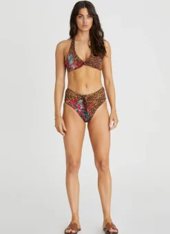 Aqua Blu Bottoms^Margot High Waist Pant Poppy