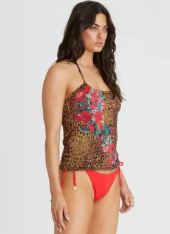 Aqua Blu Singlet Tankini|Tops^Remi Tankini Poppy