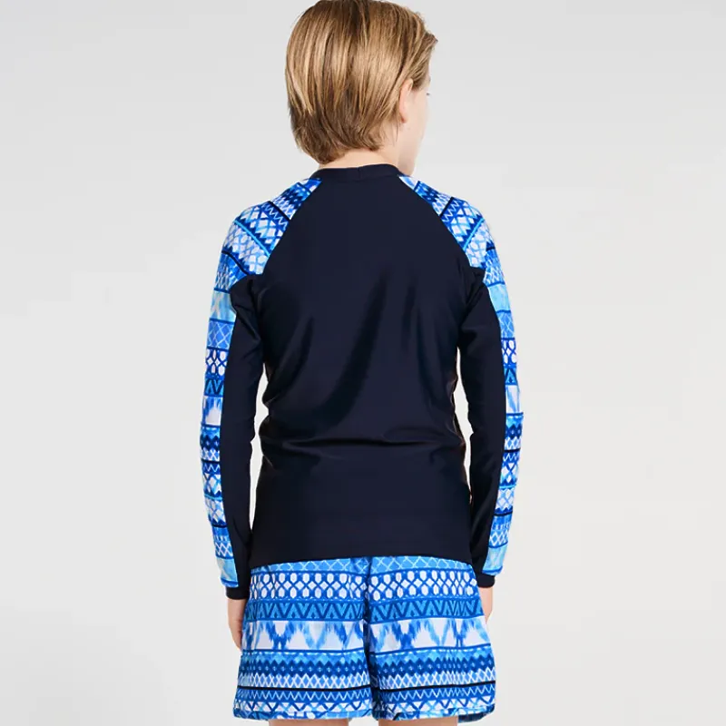 Aqua Blu Shop Teens (8-16)^Long Sleeve Rash Vest Riviera